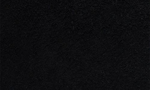 Lusso Cloud Gehry Suede Clog In Jet Black/shortbread