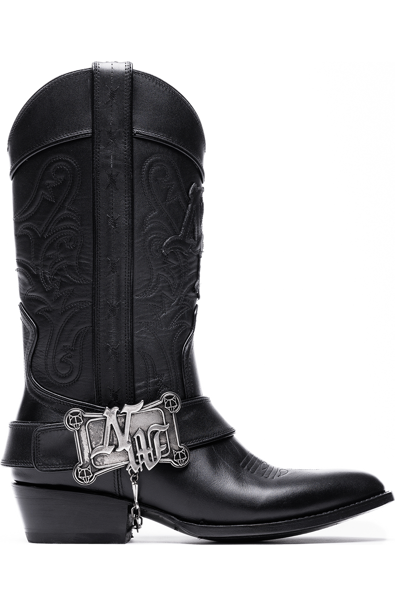 Naked Wolfe The Outlaw Boot, Alternate, color, Black