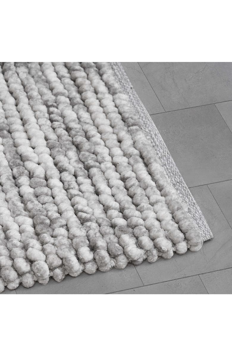 French Connection Space Dye Set of 2 Bath Mats, Alternate, color, Grey