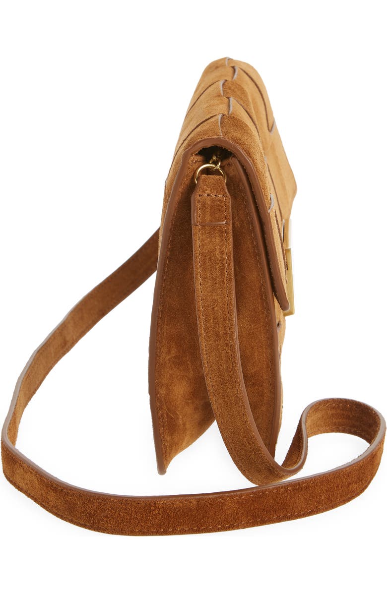 Loeffler Randall Delphine Clutch, Alternate, color, Cacao