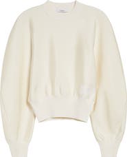 Givenchy Raglan Sleeve Cocoon Crewneck Sweater