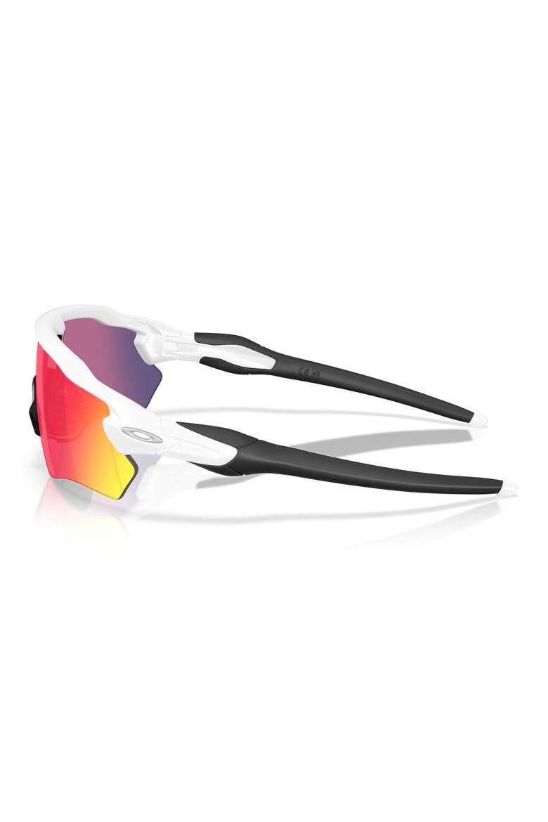 131mm Prizm™ Rectangular Sunglasses, Alternate, color, MATTE WHITE