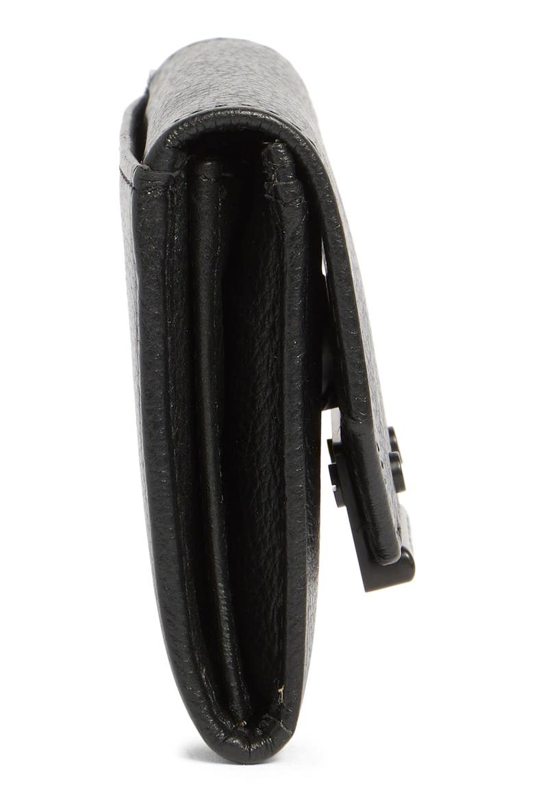 Delmar Wallet, Alternate, color, BLACK