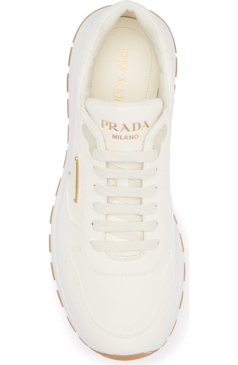 Prada Prax Sneaker, Alternate, color, Avorio
