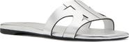 Kate Spade New York duo smooth leather slide sandal