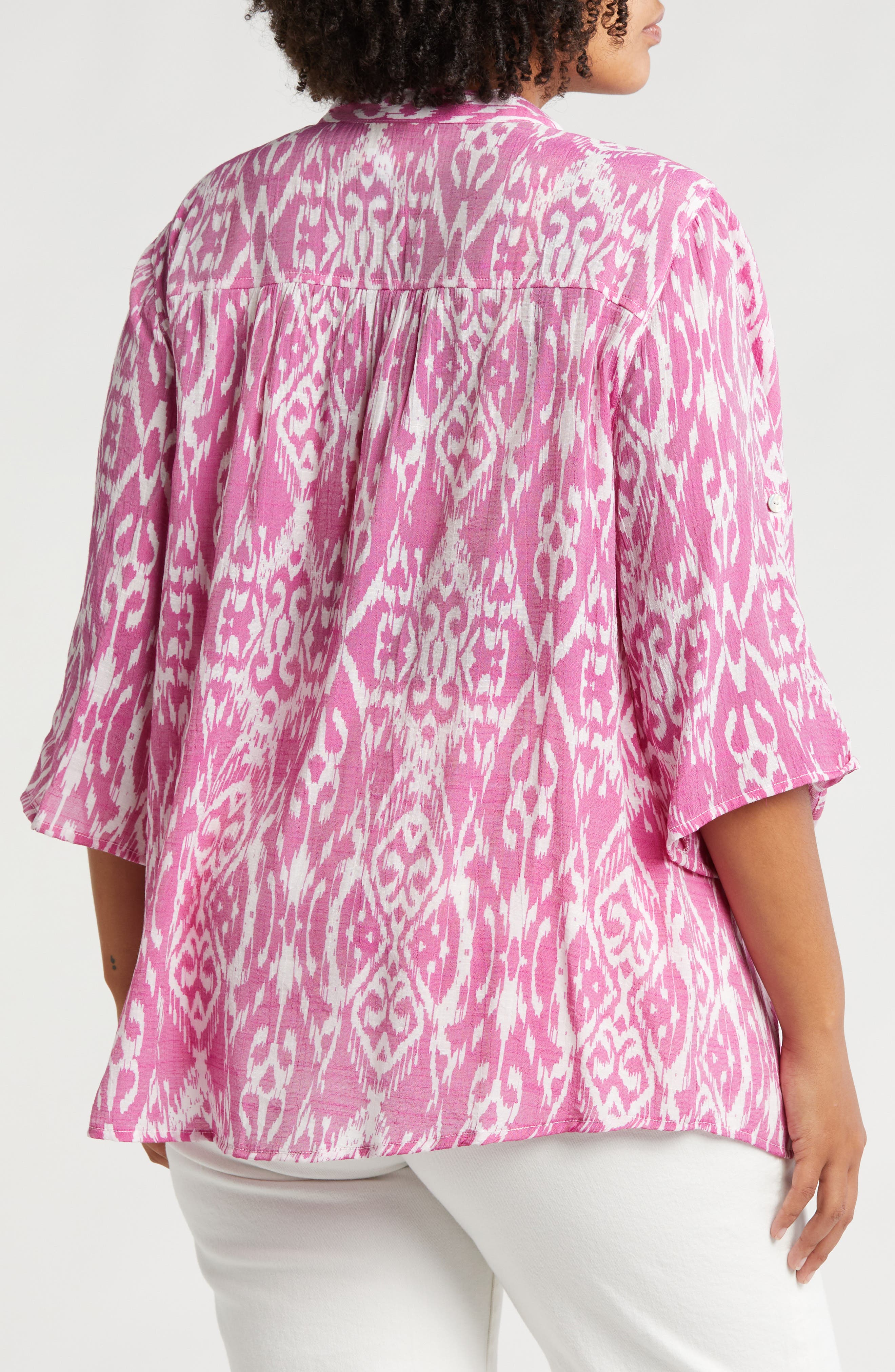 RUBY RD Geometric Button-Up Shirt (Women) | Nordstromrack