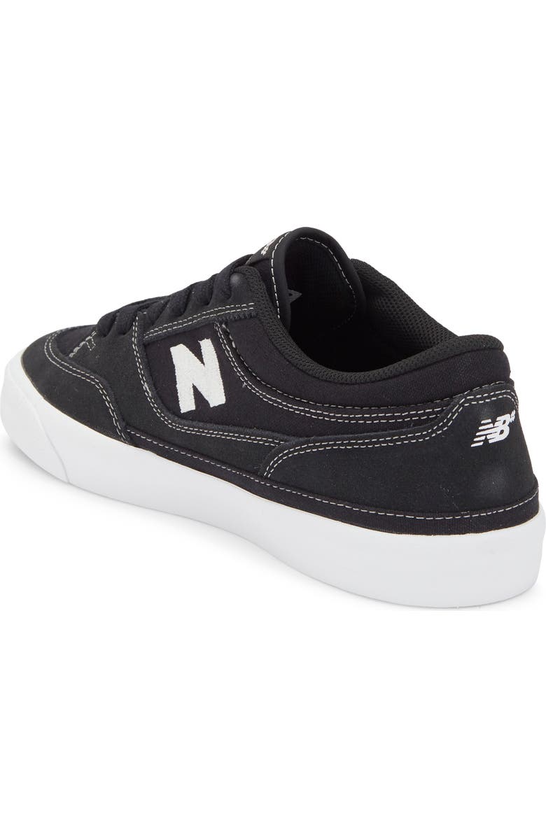 New Balance 417 Low Top Sneaker, Alternate, color, Black/ White