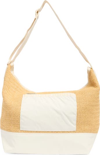 【LeSportsac】RAFFIA NATURAL LARGE BAMBOO RAFFIA TOTE | LG LeSportsac Raffia Natural Large Bamboo Raffia Tote - Beige