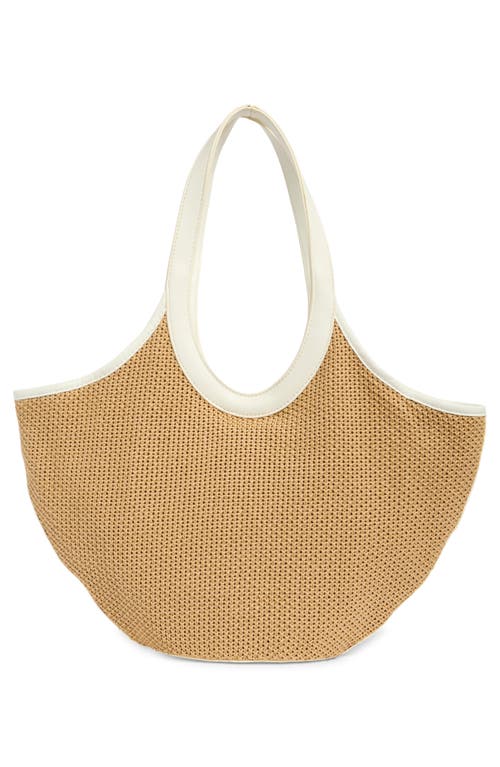 SAM EDELMAN SAM EDELMAN WAYLON WOVEN SHOPPER TOTE BAG 