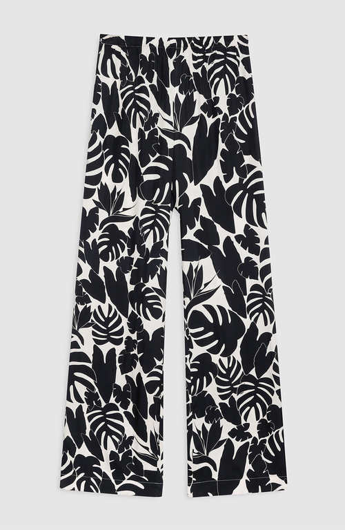 Anine Bing Black Bird Of Paradise Elain Pant In Black