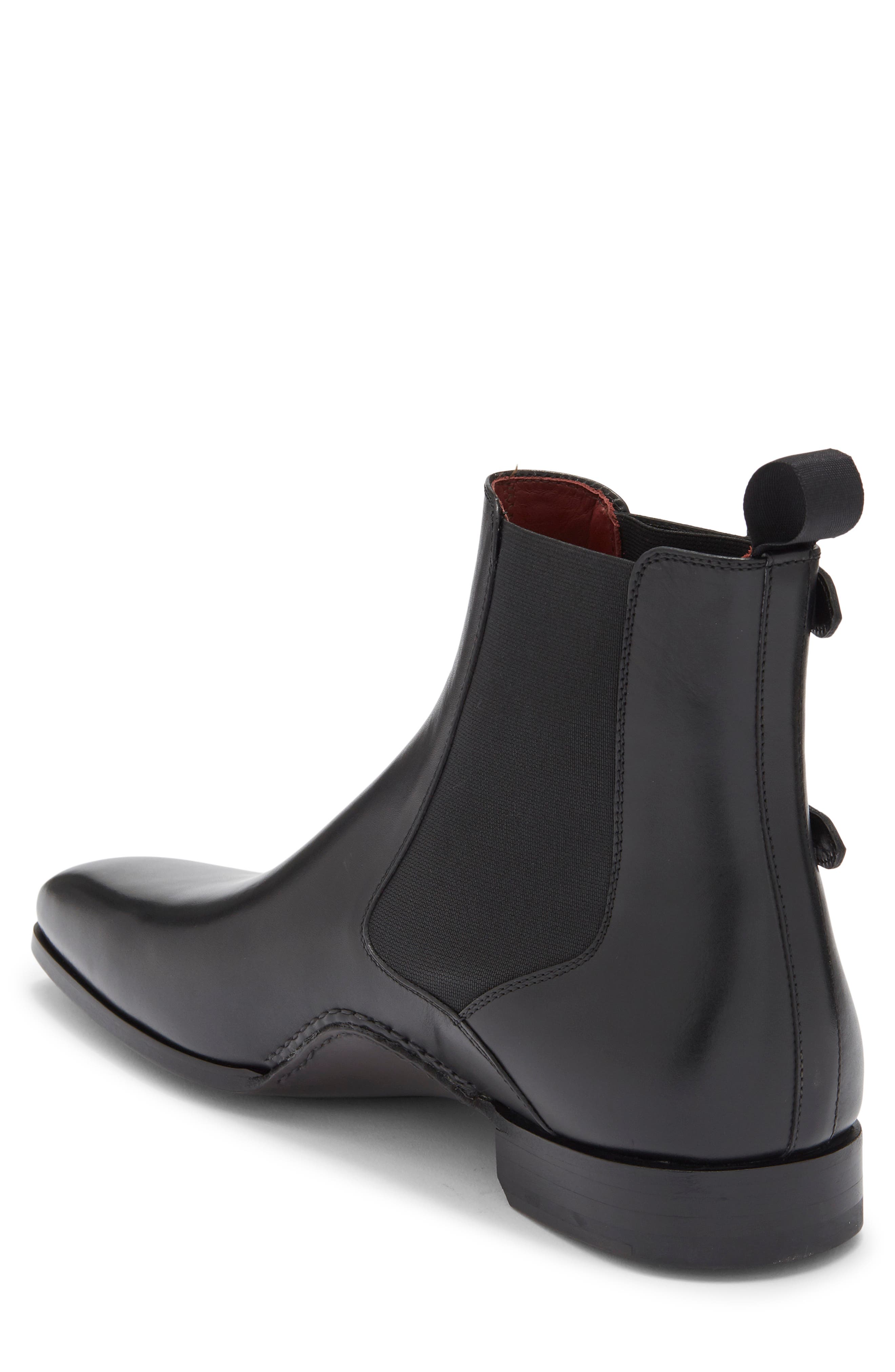 Magnanni Grant Chelsea Boot, Alternate, color, Black
