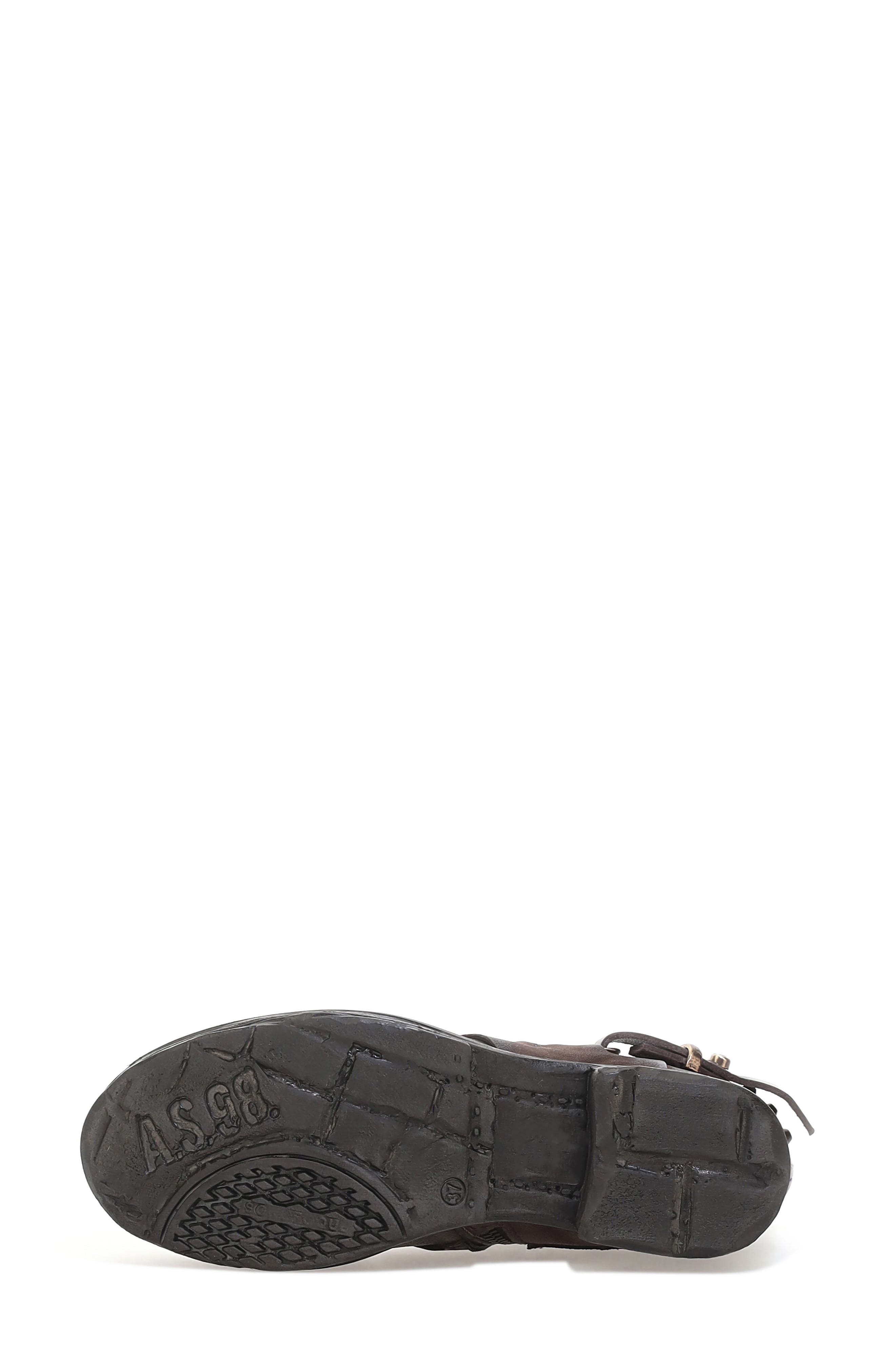 Steve Studded Bootie, Alternate, color, CHOCOLATE