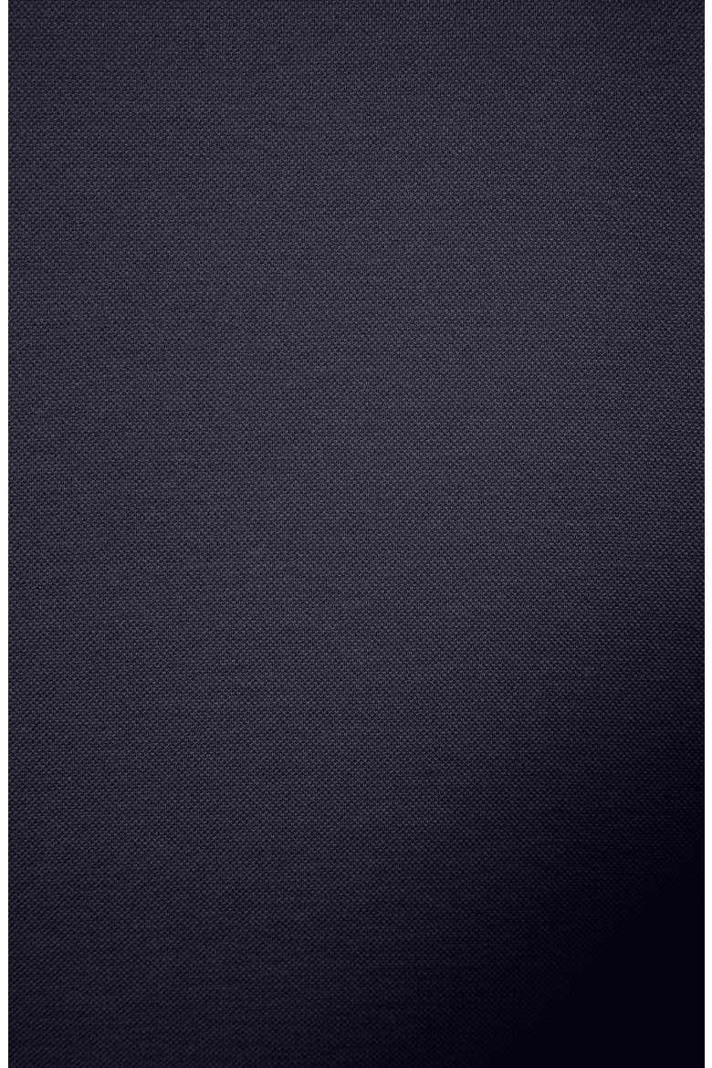 Logo Zip Polo, Alternate, color, BLACK
