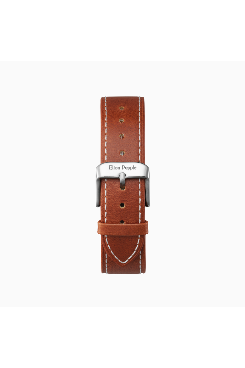 Edgewater Stitch - Silver Strap, Main, color, Brown