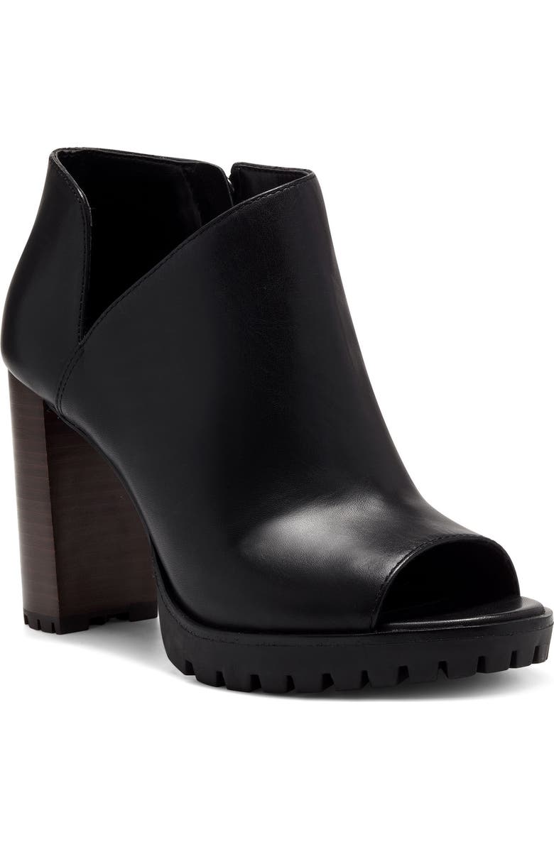 Vince Camuto Hevana Open Toe Bootie, Main, color,