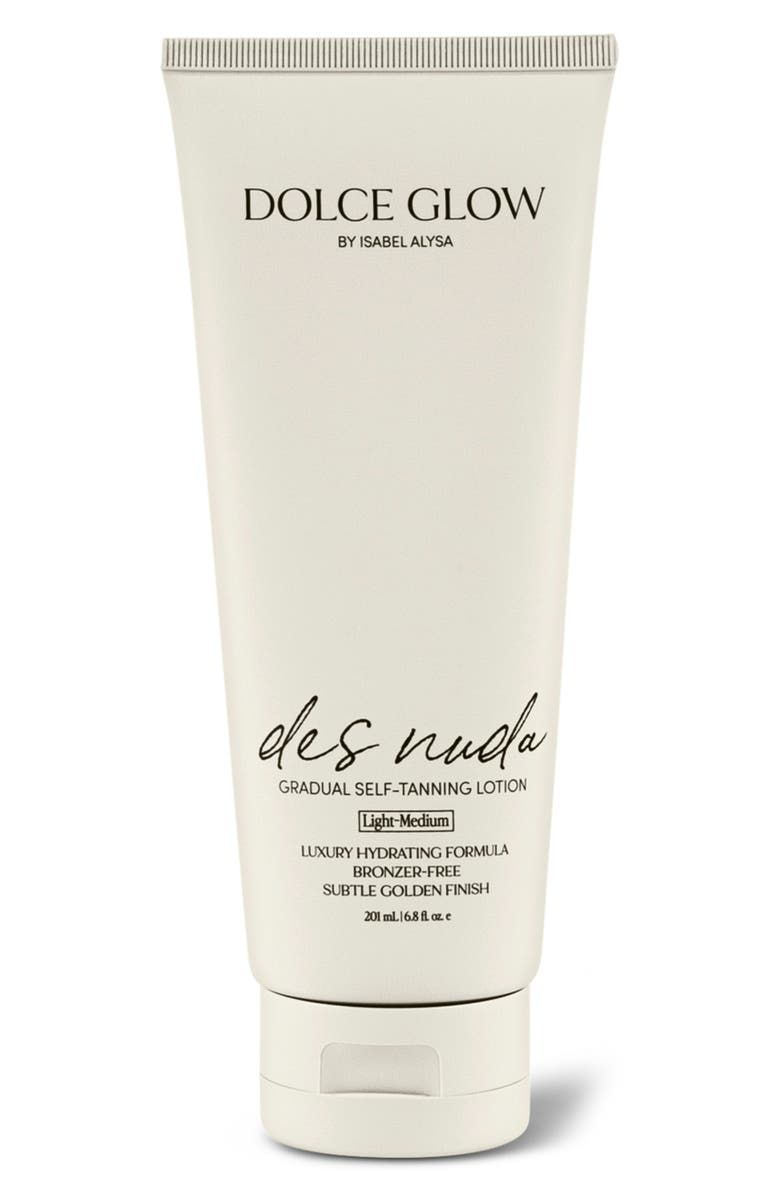 Dolce Glow by Isabel Alysa Des Nuda Gradual Tanning Lotion, Main, color,
