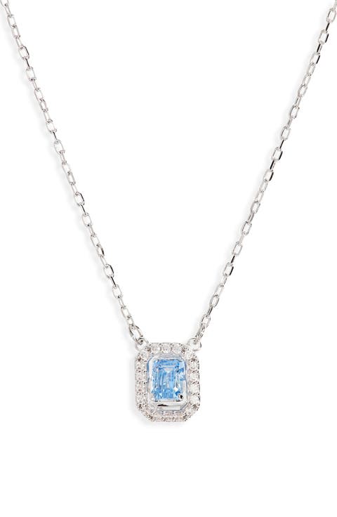 Una Crystal Pendant Necklace