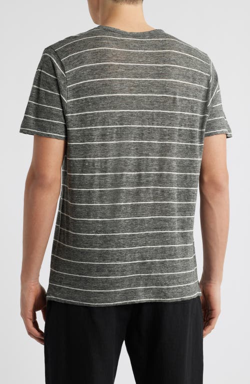 Alex Crane  Sun Linen T-shirt In Chalk