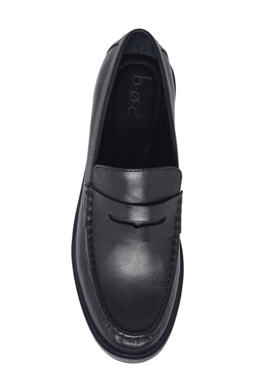 B O C By Børn Cade Penny Loafer In Black