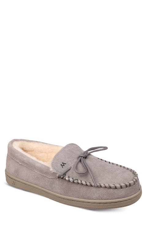 Theo Faux Shearling Slipper (Men)
