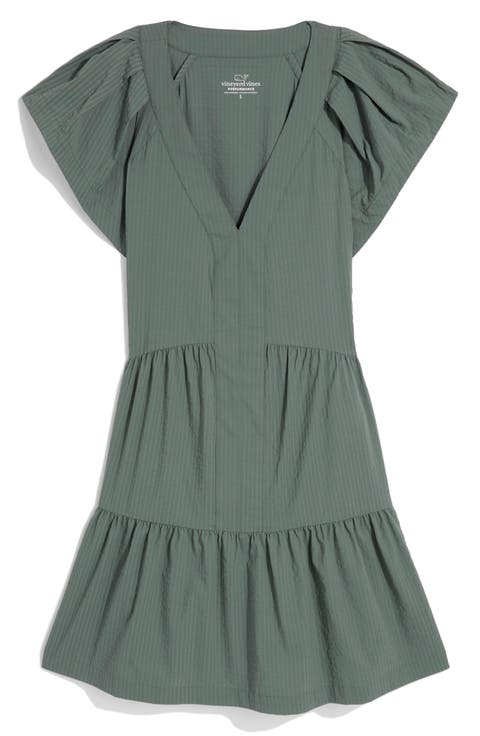 Harbor Tiered Ruffle Dress