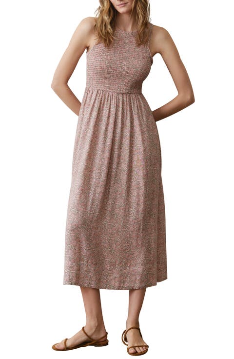 Darcy Floral Smock Midi Dress