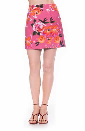 Jinny High Rise Double Button Miniskirt