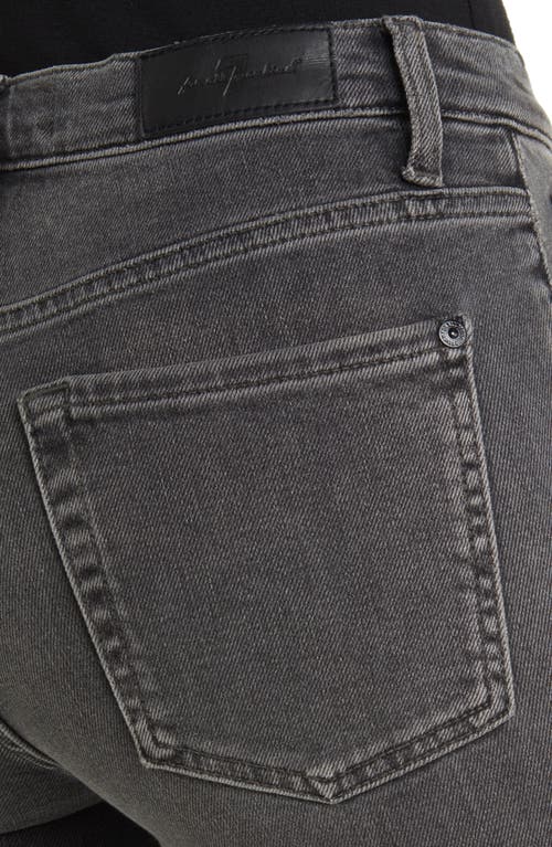 7 For All Mankind Tailorless Ultra High Waist Bootcut Jeans In Red