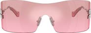 Miu Miu 144mm Oversize Shield Sunglasses