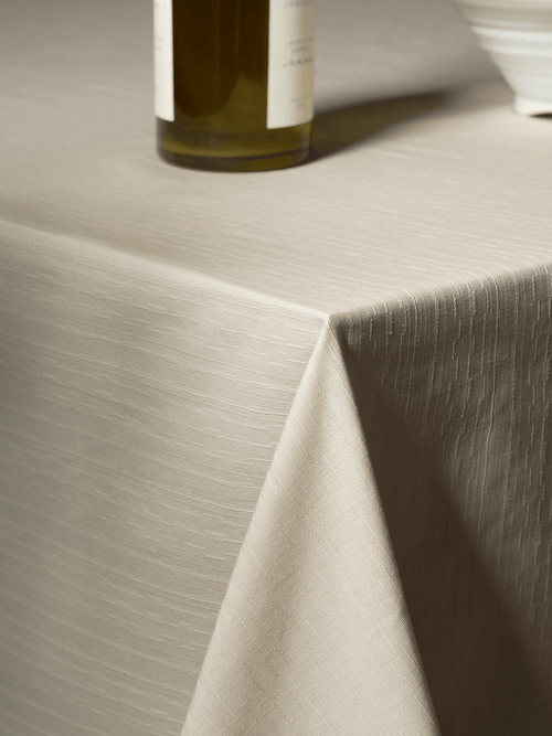 Tortuga Forma Sabi Formal Tablecloth Extra Large In White