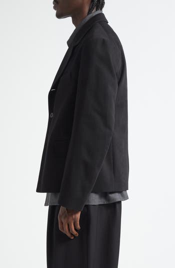 Lemaire Tailored Single Breasted Workwear Jacket | Nordstrom