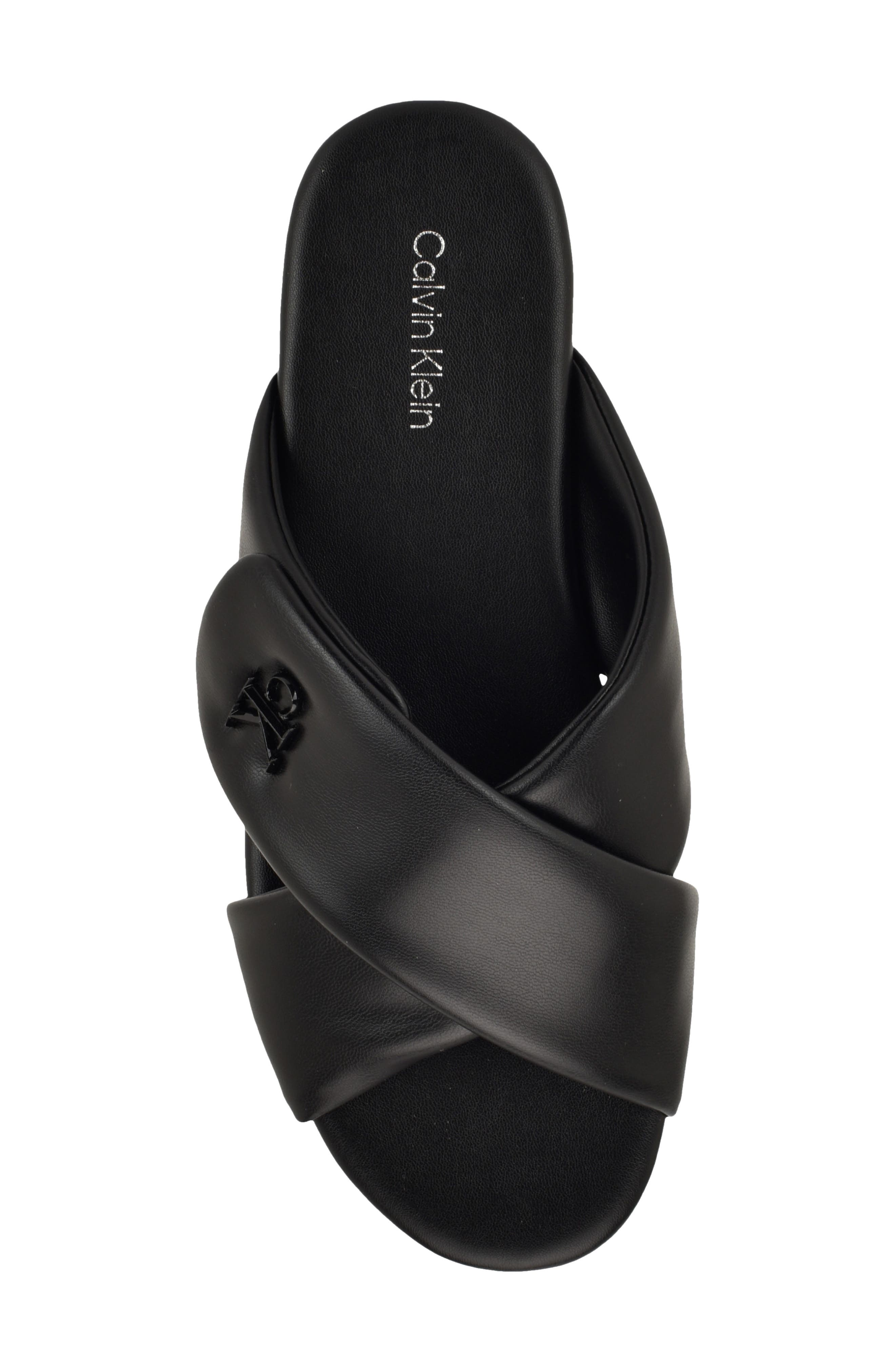 Calvin Klein Renley Slide Sandal, Alternate, color, Black