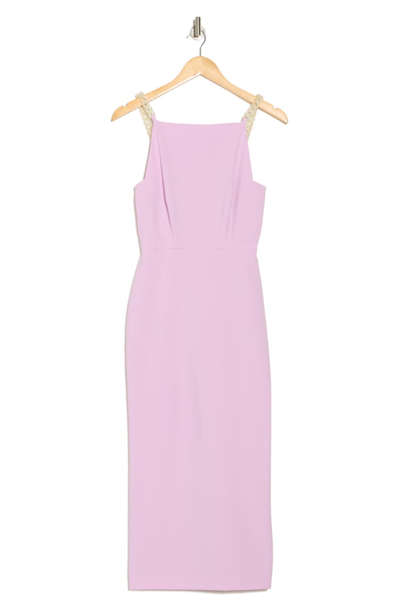 Veronica Beard Reese Chain Strap Midi Dress, Alternate, color,