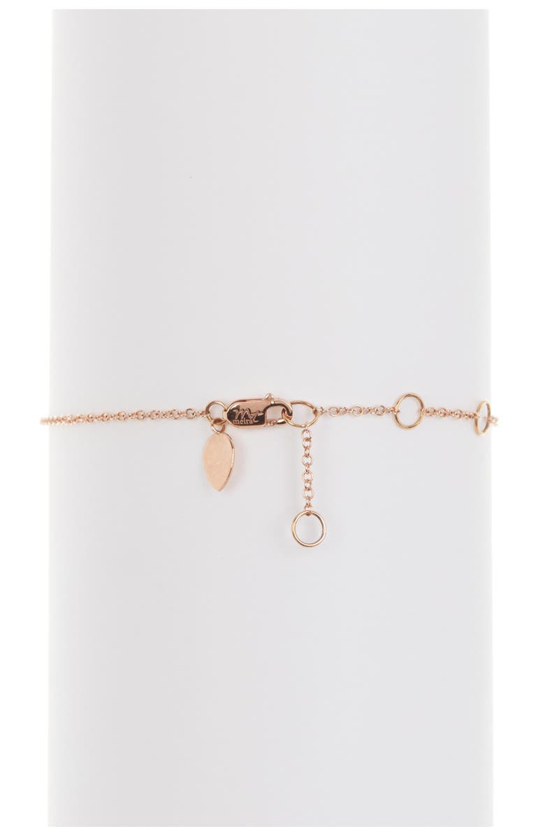 Meira T 14K Rose Gold Chalcedony Bracelet, Alternate, color, 