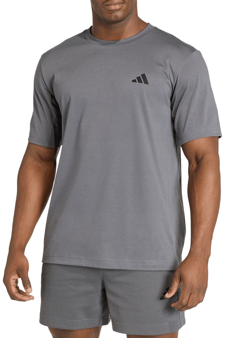 Performance T-Shirt, Main, color, GREY FIVE