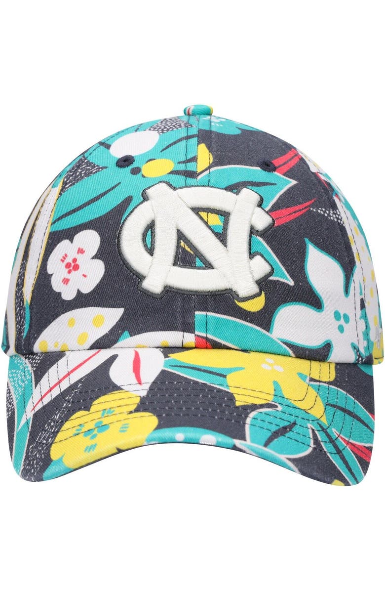 '47 Women's '47 Charcoal North Carolina Tar Heels Plumeria Clean Up Adjustable Hat, Alternate, color,