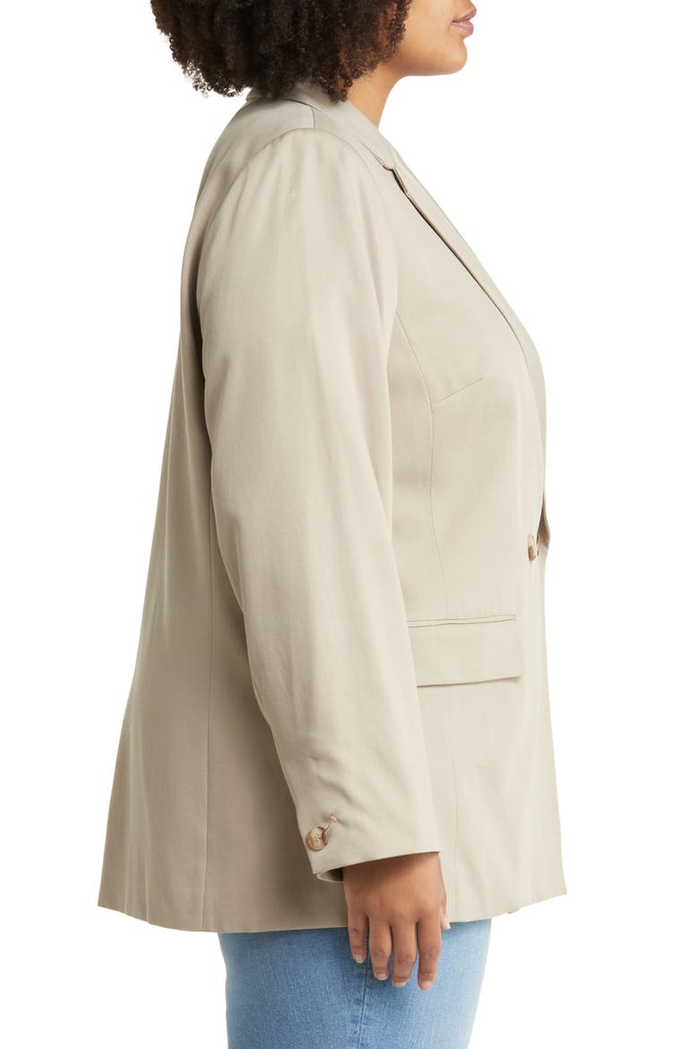 Caldwell Double-Breasted Blazer, Alternate, color, PUMICE