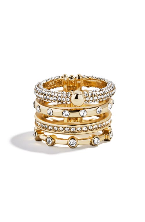 Baublebar Rosaire Multiband Ring In Gold