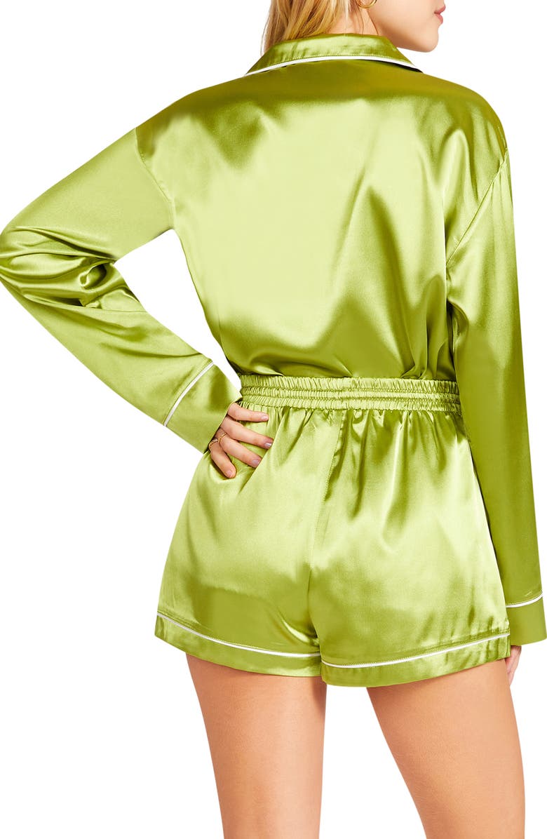 BB Dakota by Steve Madden BB Dakota Night Out Satin Lounge Shorts, Alternate, color,