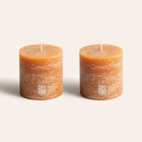 Deurne Pillar Candle 3.5 In Set of 2