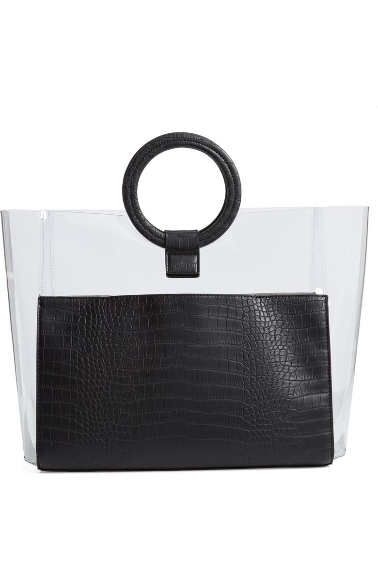 Vince Camuto Clea Faux Leather Tote, Alternate, color,