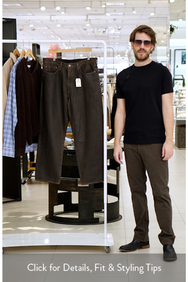 568™ Coated Loose Straight Leg Jeans video