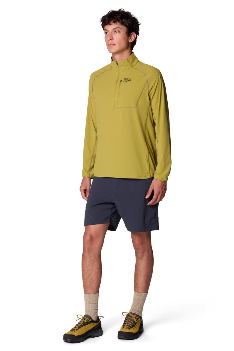 Sunshield Half Zip, Alternate, color, BRIGHT FATIGUE