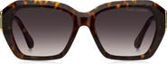 Marc Jacobs 55mm Square Geomatric Sunglasses