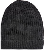 Eileen Fisher Ribbed Merino Wool Beanie