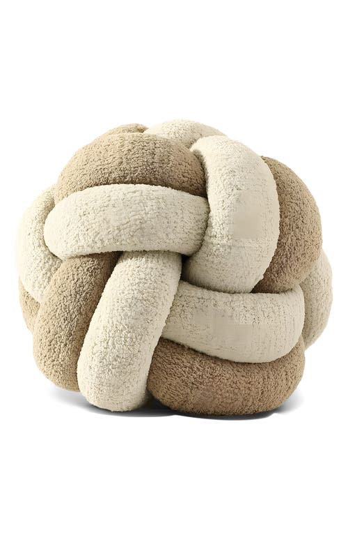Sunday Citizen Knot Snug Accent Pillow In Neutral