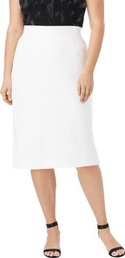 Jessica London Tummy Control Bi-Stretch Pencil Skirt