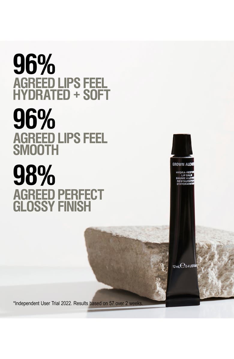 GROWN ALCHEMIST Hydra-Restore Lip Balm with Rosehip Oil, Vanilla & Watermelon, Alternate, color,