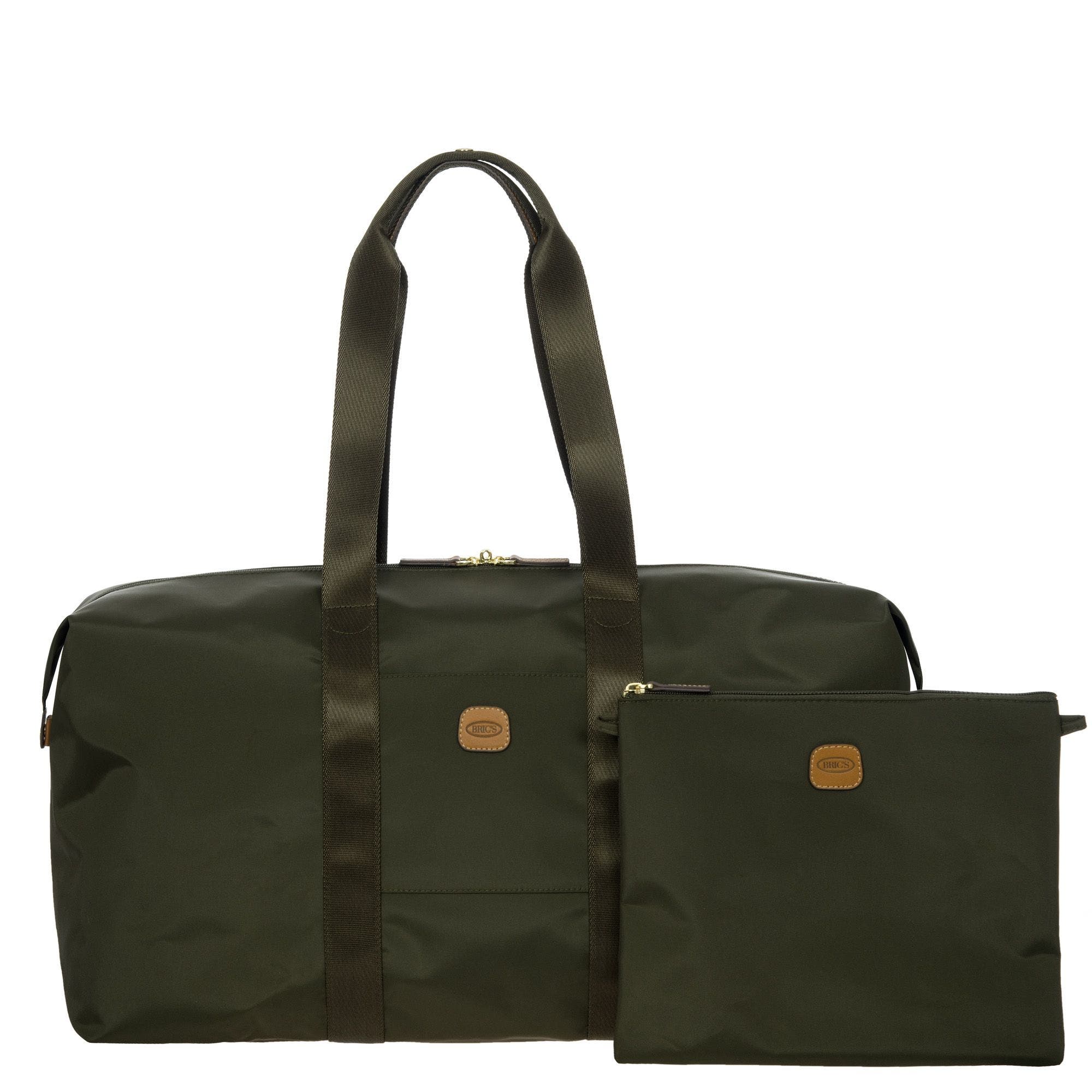 Bric's X-travel 22'' Folding Duffle, Alternate, color, Olive