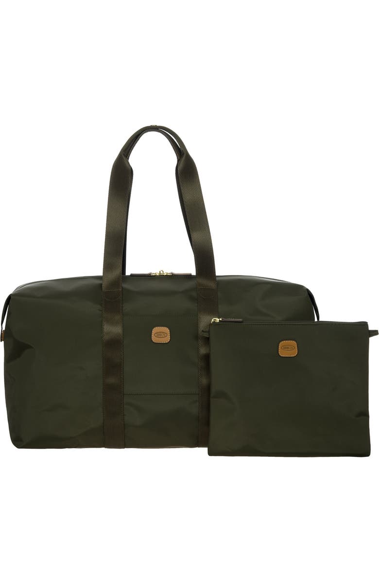 Bric's X-travel 22'' Folding Duffle, Alternate, color, Olive